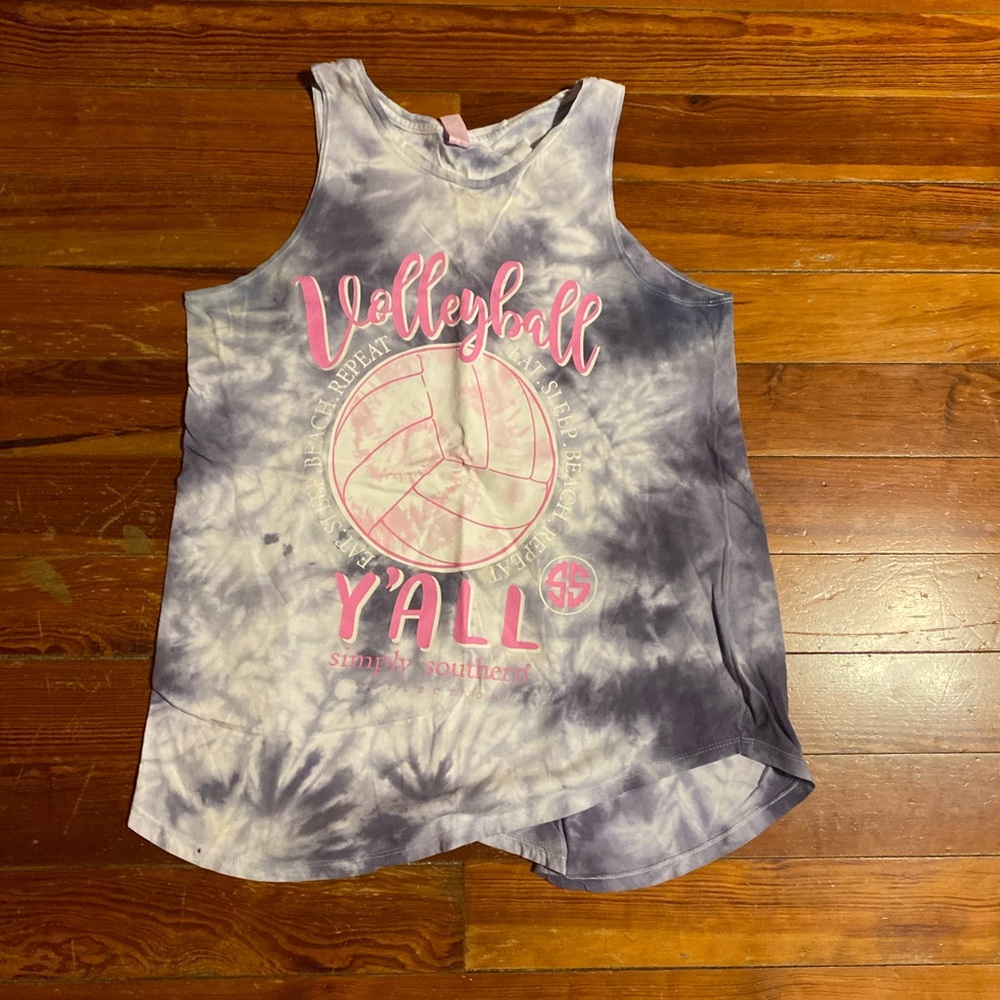 Simply Southern Volleyball tank top